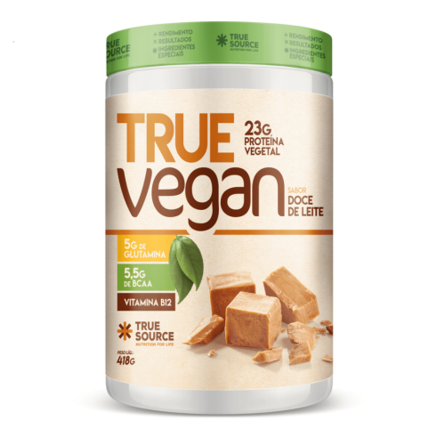 True Vegan Sabor Doce de Leite (418g) - True Source