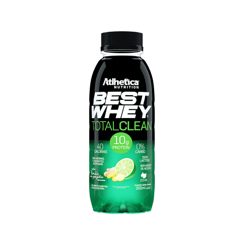 Best Whey Total Clean Limão com Gengibre (350ML) - Atlhetica Nutrition