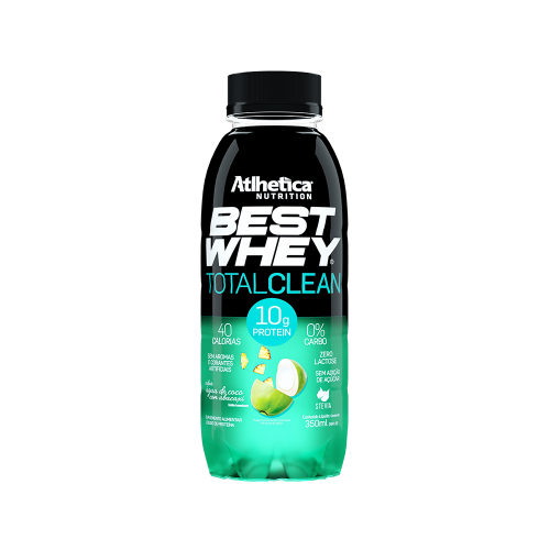 Best Whey Total Clean Água de Coco com Abacaxi (350ML) - Atlhetica Nutrition