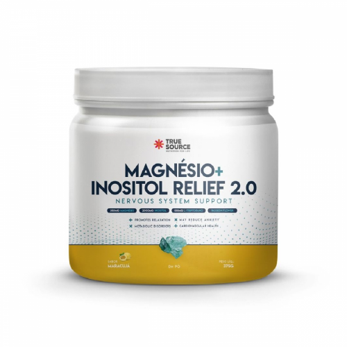 Magnésio Inositol Relief Sabor Maracujá (300g) - True Source