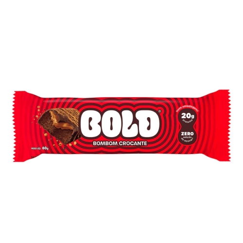 Bold Bar Sabor Bombom Crocante (1 Unidade de 60g) - Bold Snacks