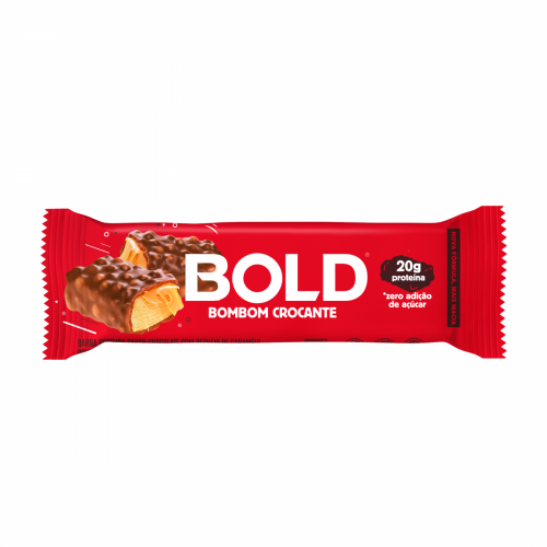 Bold Bar Sabor Bombom Crocante (1 Unidade de 60g) - Bold Snacks