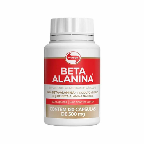 Beta Alanina (120 Cápsulas) - Vitafor