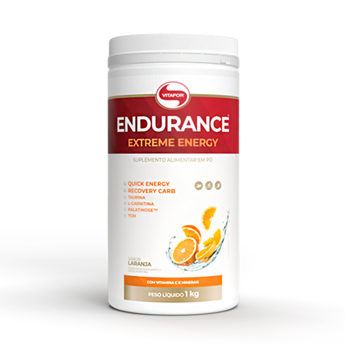 Endurance Extreme Energy Sabor Laranja (1kg) - Vitafor