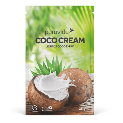 Coco Cream Sabor Leite de Coco (1 sachê de 25g) - Pura Vida