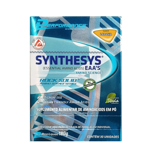Synthesys EAA Amino Science Sabor Laranja (Box 30 Sachês) - Performance Nutrition