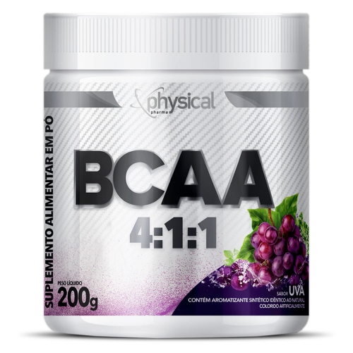 BCAA 4:1:1 Sabor Uva (200g) - Physical Pharma