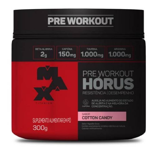 Hórus Sabor Cotton Candy (300g) - Max Titanium