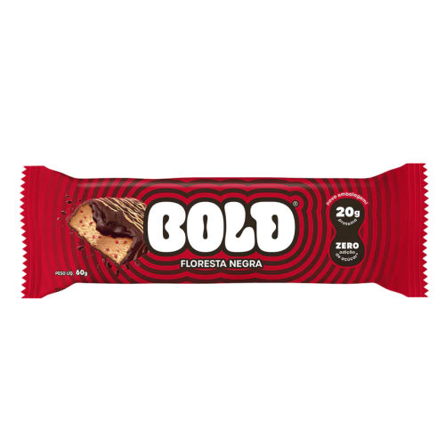 Bold Bar Sabor Floresta Negra (1 Unidade de 60g) - Bold Snacks