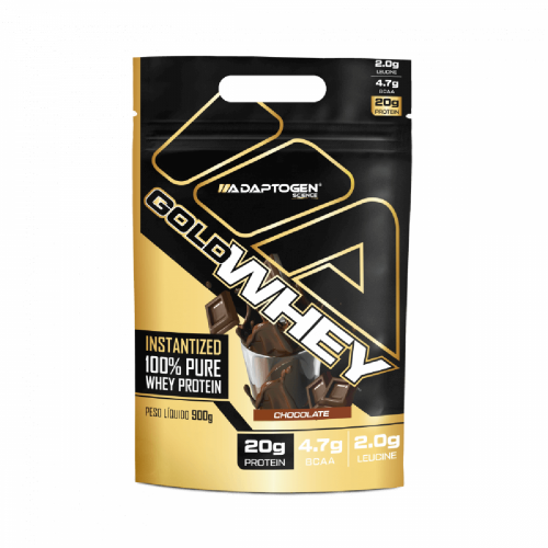 Gold Whey Sabor Chocolate (900g) - Adaptogen Science