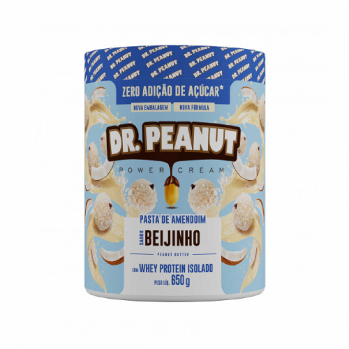 Pasta de Amendoim Sabor Beijinho (650g) - Dr Peanut