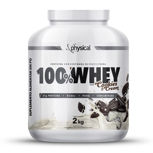 100% Whey Sabor Cookies (2kg) - Physical Pharma