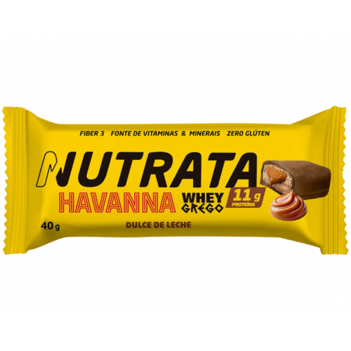 Whey Grego Bar Sabor Havanna Doce de Leite (1 unidade de 40g) - Nutrat