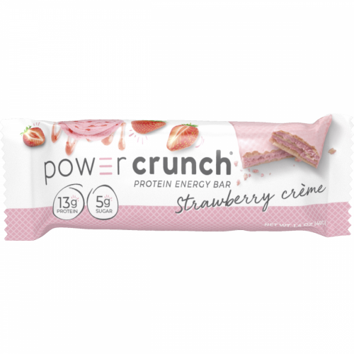 Power Crunch Original Sabor Morango (1 Unidade de 40g) - BNRG