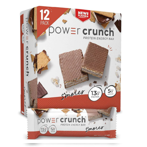 Power Crunch Original Sabor S´mores (Caixa c/ 12 Unid de 40g) - BNRG