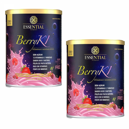 Kit com 02 Unidades de Berryki (300g) - Essential