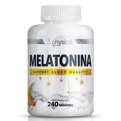 Melatonina (240 Tabletes) - Physical Pharma