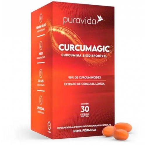 Curcumagic (30 Cápsulas) - Pura Vida