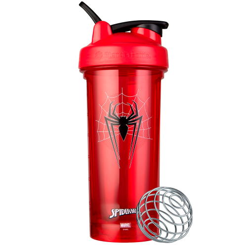 Coqueteleira Pro 28 Marvel Homem Aranha (828ml) - Blender Bottle