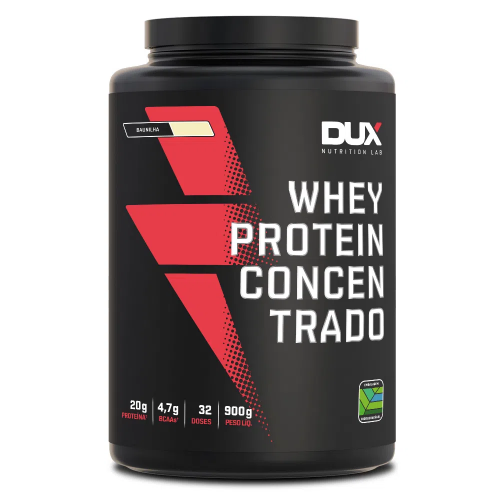 Whey Protein Concentrado Sabor Baunilha (900g) - Dux Nutrition