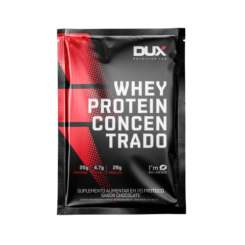Whey Protein Concentrado Sabor Chocolate (1 Sachê de 29g) - Dux Nutrit