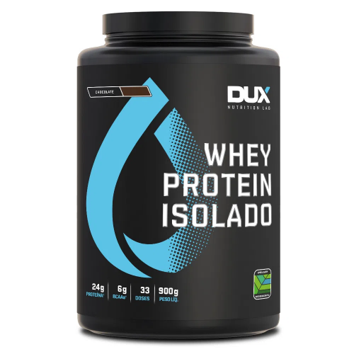 Whey Protein Isolado Sabor Chocolate (900g) - Dux Nutrition
