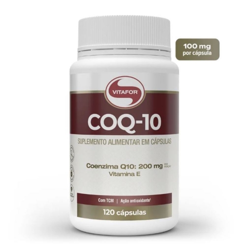 Coq10 Coenzima Q10 (120 Caps) - Vitafor