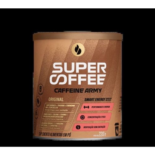 SuperCoffee Sabor Original (220g) - Caffeine Army