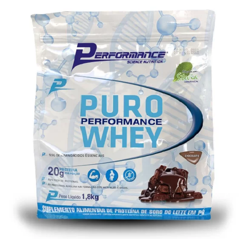 Puro Whey Refil Sabor Chocolate (1,8kg) - Performance Nutrition