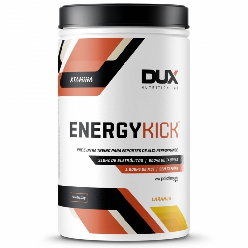 Energy Kick Sem Cafeína Sabor Laranja (1Kg) - Dux Nutrition
