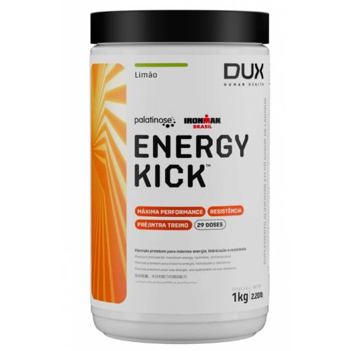 Energy Kick Sem Cafeína Sabor Limão (1Kg) - Dux Nutrition