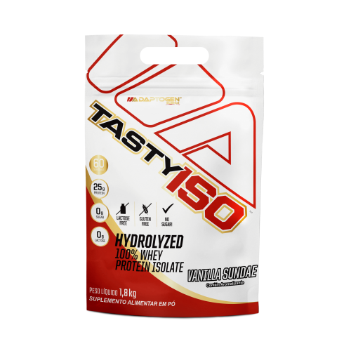 Tasty Iso Refil Sabor Vanilla Sundae (1,8kg) - Adaptogen