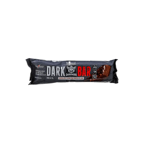 Dark Bar - Whey Bar Darkness Sabor Chocolate ao Leite c/ Chocolate Chips (1 unid de 90g) - Integralmédica