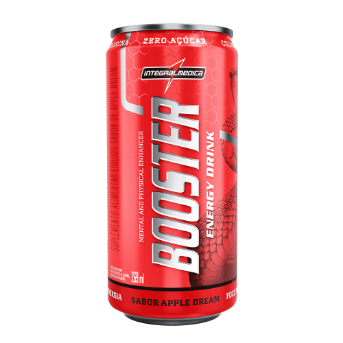 Booster Energy Drink Sabor Apple Dream (269ml) - Integralmédica