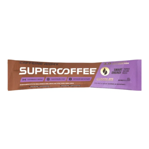 SuperCoffee 3.0 Sabor Chocolate (1 sachê de 10g) - Caffeine Army
