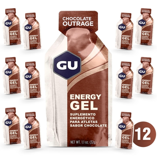 Energy Gel Sabor Chocolate (12 sachês de 32g) - GU