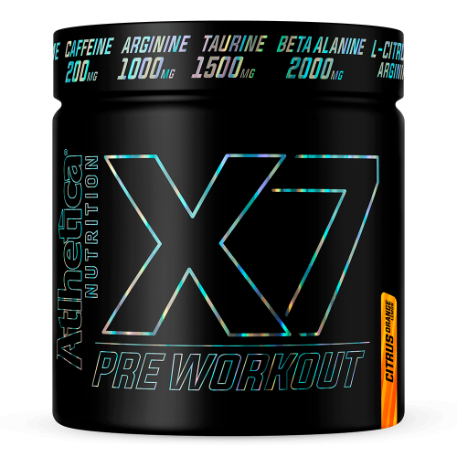 X7 Pré Workout Sabor Citrus (300g) - Atlhetica Nutrition
