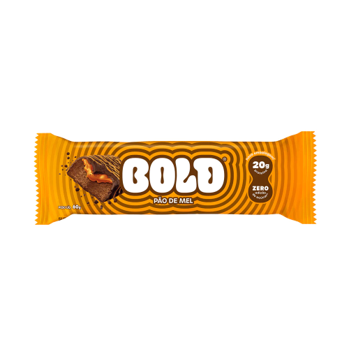 Bold Bar Sabor Pão de Mel (1 Unidade de 60g) - Bold Snacks