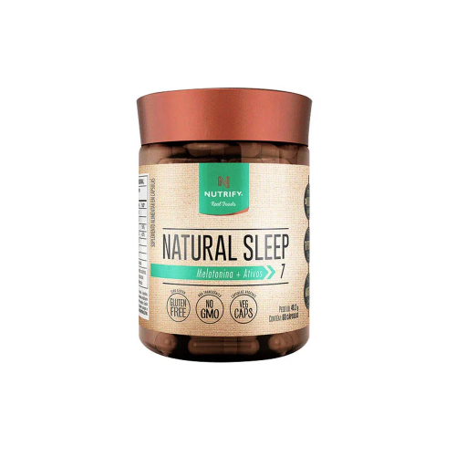 Natural Sleep Melatonina (60 Cápsulas) - Nutrify