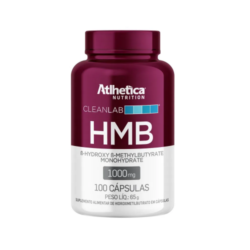 Cleanlab HMB 1000mg (100 Cápsulas) - Atlhetica Nutrition