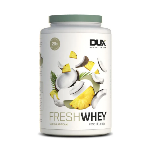 Fresh Whey Sabor Abacaxi e Coco (900g) - DUX