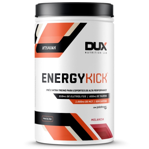 Energy Kick Sem Cafeína Sabor Melancia (1Kg) - Dux Nutrition