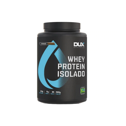 Whey Protein Isolado Sabor Cookies (900g) - Dux Nutrition