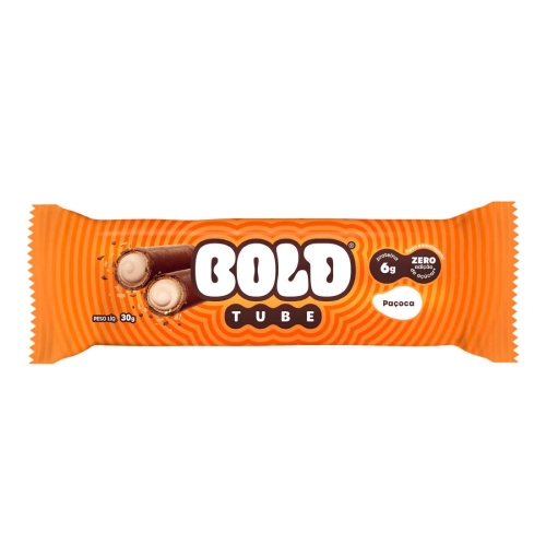 Bold Tube Sabor Paçoca (unidade de 30g) - Bold Snacks
