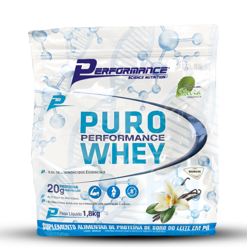 Puro Whey Refil Sabor Cookies (1,8kg) - Performance Nutrition