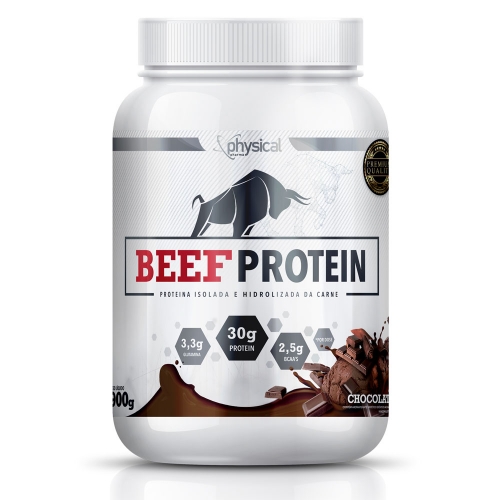 Beef Protein Sabor Chocolate (900g) - Physical Pharma