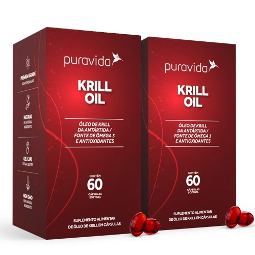 Kit 2 un Krill Oil (60 Cápsulas) - Pura Vida