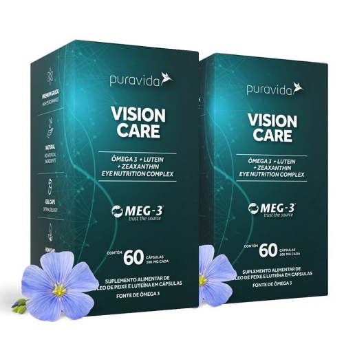 Kit 2 un Vision Care (60 Cápsulas) Pura Vida Corpo & Vida