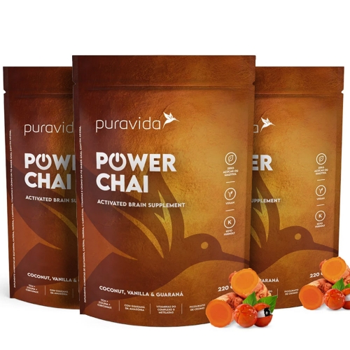 Kit 3 un Power Chai (220g) - Pura Vida