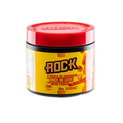 Pasta De Amendoim Sabor Doce de Leite (500g) - Rock